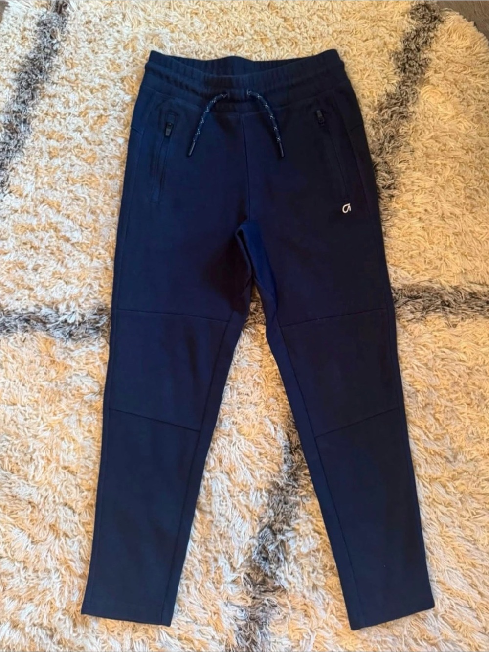 GAP Navy Blue Drawstring Jogger Pants for Kids